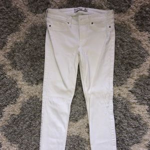Abercrombie & Fitch White Jeans